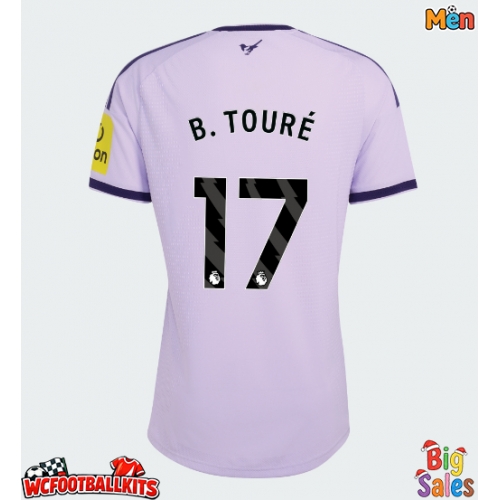 Newcastle United Bazoumana Toure #17 Replica Third Stadium Shirt 2026-27 Short Sleeve